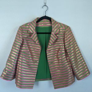 VINTAGE 60's | Open Front 3/4 Sleeve Jacket Medium